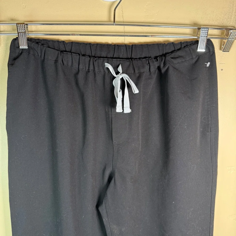 Figs Pisco Basic Scrub Pants Mens Large Black Technical Collection Healthcare